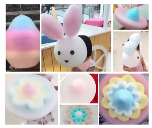 Mini máquina de algodón de azúcar automática y compacta, diseño de escritorio, fácil limpieza y bajo ruido, perfecta para uso familiar de niños - Product Image 6