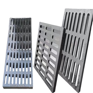 Grille de drainage carrée en <span class=keywords><strong>fonte</strong></span> ductile de classe <span class=keywords><strong>B125</strong></span>, robuste, en métal, pour la sécurité des sols en bord de route, couleur personnalisée - Product Image 2