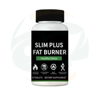 Tablet Pembakar Lemak Natural Slim Plus untuk Dewasa, Efektif & Cepat Menurunkan Berat Badan, Tablet Teh Hijau untuk Kesehatan & Pelangsingan