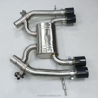 Échappement OEM Valvetronic en acier inoxydable pour Bmw G87 M2 S58 3.0t Échappement de silencieux Catback à tuyau unique