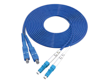 Customized LC/UPC-LC/APC SM DX Fiber Optic Patch Cord Indoor Use 10G SFP Single Mode 2.0mm 3.0mm SC/LC/FC Connectors 1 Year