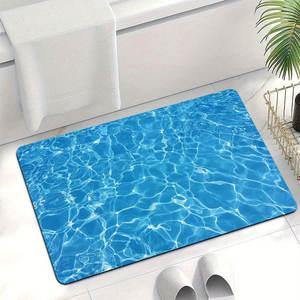 Alfombra de Baño Creativa de Tierra de Diatomeas, Rectangular, Absorbente y de Secado Rápido, para Baño, Entrada, Sala de Estar y Cocina - Product Image 3