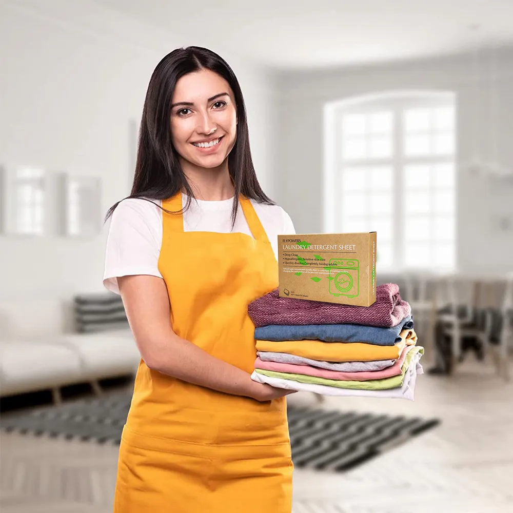 Высококачественный биоразлагаемый и экологически чистый моющий лист, полоски для стирального порошка