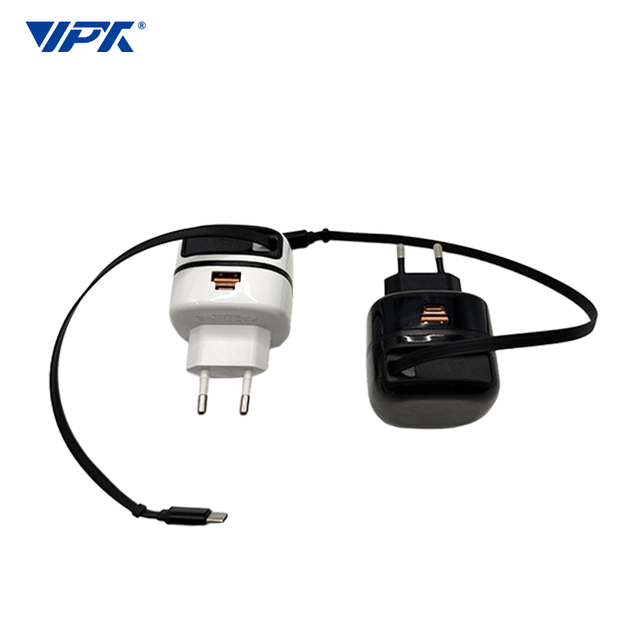Wholesale 3-in-1 Wall Charger with PD 45W USB Retractable Cables GAN Material for Camera and Earphones USB 3.0 Function