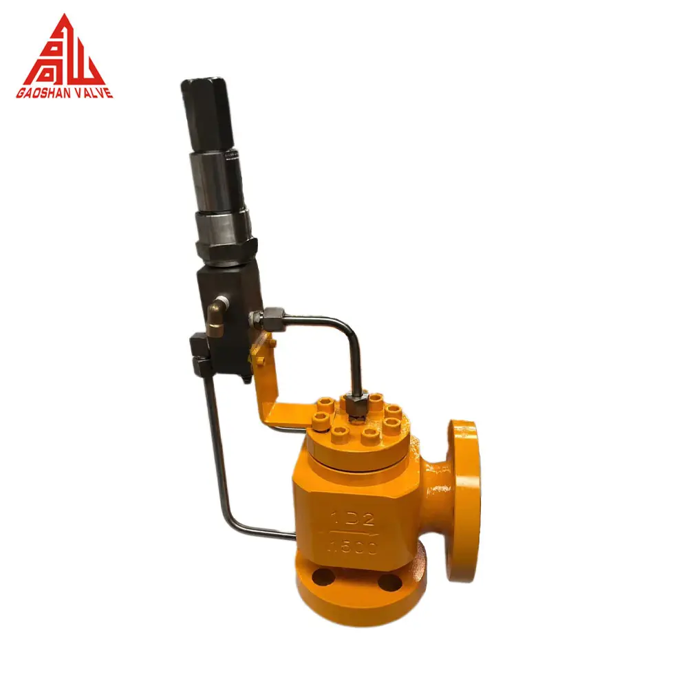 Safety Valve Carbon Steel Class 1500 1 Inch Piloted Operated Safety Relief Valve