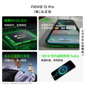 Pour <span class=keywords><strong>téléphone</strong></span> Nova 15 Pro, puce Kirin, corps ultra-fin, Harmony AI, batterie 6000 mAh, écran OLED 120 Hz, charge rapide 100 W, processeur Déca-Core - Product Image 5