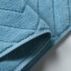 Tapis <span class=keywords><strong>de</strong></span> sol solide pour hôtel cinq étoiles, en coton pur, antidérapant, épais et absorbant l'eau, pour l'entrée des toilettes - Product Image 4