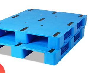 Palette en plastique robuste de qualité alimentaire hygiénique antidérapante plate 1100 x 1000 mm pour l'expédition - Product Image 2