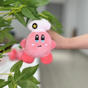 Dibujos animados para Kirby muñeco de peluche japonés tipo edredón oso con bordado lindo mochila colgante llavero bolsa encanto para parejas - Product Image 5