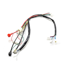 Harnais Hooha IATF16949 pour assemblage personnalisé, faisceau de câbles ATV, isolation PBT UL1007, cuivre nu, connecteur automobile 12V, 2M