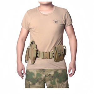 Cinturón Táctico de Alta Calidad y Resistencia con Liberación Rápida, Equipo de Defensa Personal, Bolsas Internas y Externas, Juego de Cinturones - Product Image 4
