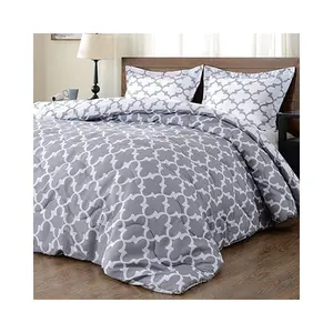 Wholesale Cheap Custom Comforter Printed 7 Pieces Luxury Bedding Queen King Size Comforter Sets