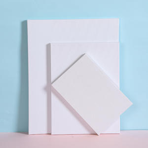 280gコットンファインアートホワイトブランクアーティストキャンバス絵画描画ボード木製フレーム、油絵・アクリル絵画用キャンバス付き - Product Image 2