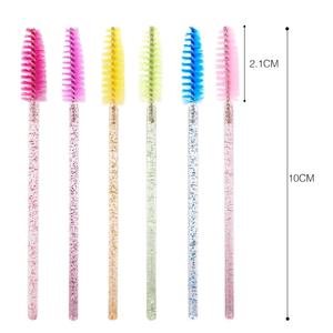 50 個クリスタルマスカラまつげブラシ使い捨てメイクアップツールまつげエクステンションブラシ - Product Image 6