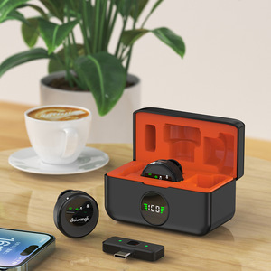 <b>Wireless</b> microphone SX29 cross-border private model button magnetic suction phone shooting live broadcast noise reduction micro - Product Image 3