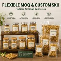 Set Hadiah Teh Kesehatan Daun Osmanthus Mekar dengan Logo Kustom - Bunga Kering Alami Premium, Suvenir, Tas Hadiah Perusahaan