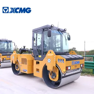XCMG道路机械迷你振动压路机价格XD83 8吨双滚筒压路机价格有竞争力