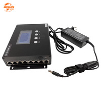 Control Remoto Inalámbrico DMX512 de 408W con 8 Canales |   Programable para Tiras LED RGB y Luces Pixel