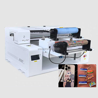 Petite entreprise 6050 A3 UV DTF imprimante numérique à plat 2 en 1 nouvelle condition pour l'impression d'affiches en métal en cuir et toile