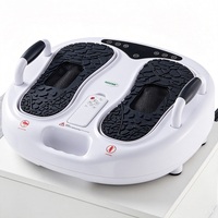 Plateforme vibrante à double moteur, 99 niveaux de vibration, masseur corporel, machine d'exercice pour brûler les graisses, portable, charge maximale de 120 kg, pour la maison et la salle de sport