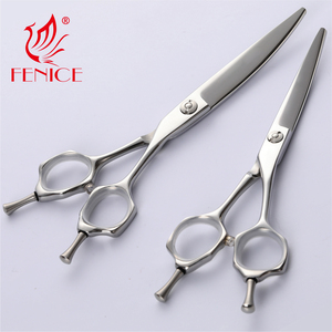 JP440C Acier 5.5 ''6 Pouces Coiffure Lame Incurvée Ciseaux De Coiffeur pour Couper les Cheveux - Product Image 4