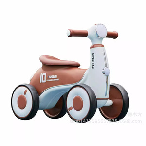 Childrens Scooter Twist Car 1-3 Years Old Four Wheel Anti Tipping Walker Musical Lights Toddler Ride On - Product Image 4