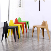 Chaises d'enfants empilables colorées en résine PP plastique pour mariages modernes, banquets d'hôtel, événements d'anniversaire, location de fêtes