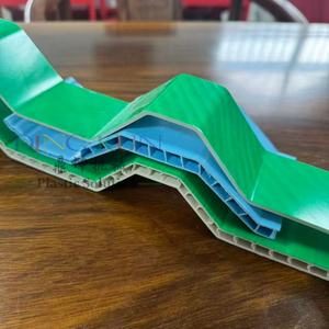 Volautomatische Plastic Hoogwaardige Kunststof Pvc Golfplaten Dakplaat <span class=keywords><strong>Machine</strong></span>/Fabriek Om Geglazuurde Dakpannen Te Maken - Product Image 3