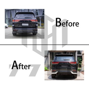 Para <span class=keywords><strong>Lexus</strong></span> LX600 <span class=keywords><strong>2022</strong></span>-2025 F Sport Bumper Lip LX600 Kit de carrocería accesorios de coche alerón de parachoques delantero y trasero - Product Image 3