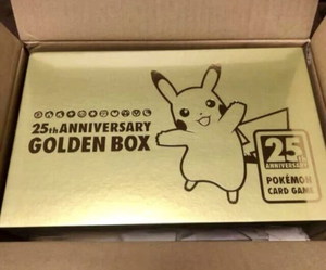 Boîte scellée Pokemond, version japonaise originale PTCG, <span class=keywords><strong>coffret</strong></span> cadeau Pikachu doré 25e anniversaire, objet de collection. - Product Image 4