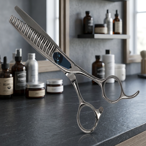 Tijeras de Peluquería Profesionales ASAP de 6 Pulgadas para Diestros, de Acero Inoxidable, con Hojas Afiladas y Puntas Redondeadas, Mango Largo - Product Image 3