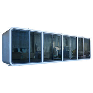 Maisons préfabriquées d'hôtel, <span class=keywords><strong>maison</strong></span> capsule Apple, 1 à 4 chambres, cabine pod Apple - Product Image 6