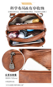 Sacs à bandoulière en cuir souple pour femmes, sacs à main de luxe, sacs pour femmes, sacs à main décontractés pour femmes, sacs à main à bandoulière - Product Image 5