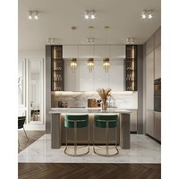 Meuble à vin modulaire en acier inoxydable au design moderne, écologique et très demandé, idéal pour salon, hôtel, cuisine et usage domestique polyvalent