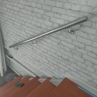 Supports de main courante réglables en acier inoxydable 304, supports de colonne verticaux de type au sol, supports de main courante pour escalier