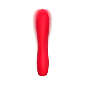 Vibrateur clitoridien rouge en silicone de qualité alimentaire, 10 vitesses, rechargeable, étanche, jouet sexuel pour femmes - Product Image 4