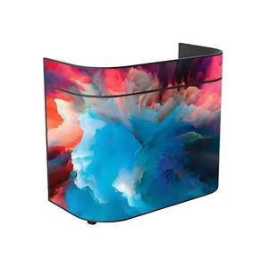 Custom LED DJ Booth P2.5 <b>Portable</b> DJ Booth Music Festivals <b>Table</b> Flexible LED Display for Indoor Outdoor Events - Product Image 2