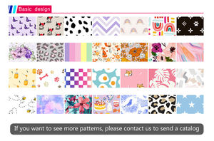 Tali Kekang Anjing Cetak Hitam Putih dan Tas Kotoran Tali Hewan Peliharaan - Product Image 6