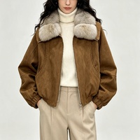 Tyan Damenmode 2026 Herbst Winter Neue Modische Warme Langarm-Daunenjacke mit Fuchspelz