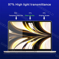 Protecteur d'écran AR haute définition pour ordinateur portable pour Macbook Air 13.6 pouces protecteur d'écran Ultra-Transparent Anti reflet éblouissement