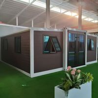 Maison conteneur extensible de 30 pieds, préfabriquée, pour vacances en famille, station balnéaire, camping, logement temporaire, hébergement