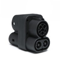 Nouveau connecteur d'alimentation pour véhicule électrique CCS1 CCS2 250A Tesla Plug Outlet 250KW IP54 étanche Chargeur rapide DC pour véhicule électrique