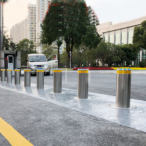 Otomatik geri çekilebilir hidrolik direkler Post araba park baba paslanmaz çelik Driveway konut otomatik baba - Product Image 6