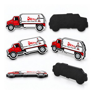 Aimants de réfrigérateur en PVC personnalisés, moulés sur mesure, multicolores, avec logo 3D, pour la visibilité de la marque, articles promotionnels, commande en gros, pour les campagnes marketing - Product Image 2