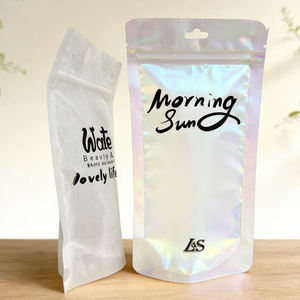 Bolsas de Mylar Holográficas Impresas Personalizadas con Cierre Esmerilado para Empaque de Snacks y Herramientas de Belleza con Orificio - Product Image 6