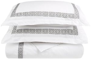 <span class=keywords><strong>Set</strong></span> di <span class=keywords><strong>Lenzuola</strong></span> Ricamate Premium per Hotel, 400TC, Raso Bianco Liscio, Vendita all'Ingrosso - Product Image 4