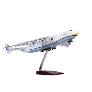 42cm Scale 1:200 Simulation Ann 225 Transport Model Ukraine AN225 Aircraft Decoration Assembly Gift Collectibles