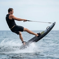 Planche de surf électrique haute performance, moteur 10-15 kW, transmission à variation continue, matériau ABS, batterie 50,4 V, garantie 1 an