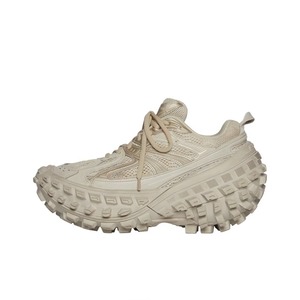 Nuove Scarpe da Corsa Traspiranti da Donna 2024 con Lacci, Suola Spessa, Tomaia in Rete, Suola Composita, Design Pneumatico Liu Haoran Paris Durian - Product Image 4