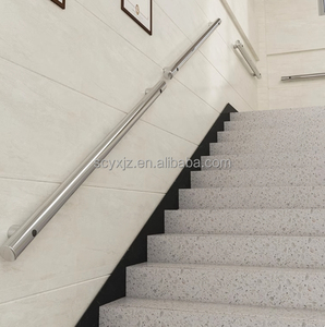 Modern Brushed <strong>Stainless</strong> <strong>Steel</strong> <strong>Stair</strong> <strong>Handrail</strong> Custom Indoor <strong>Stair</strong> Railing System for Hotel Villa Apartment Commercial Buildings - Product Image 1
